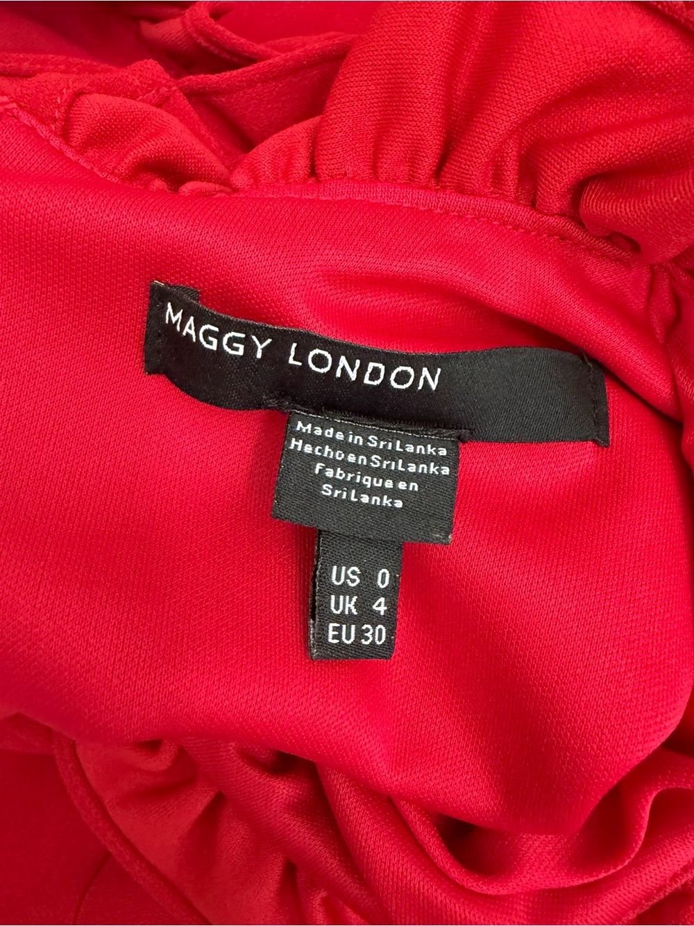 MAGGY LONDON Ruffle Sleeve Dress - Picture 4 of 5